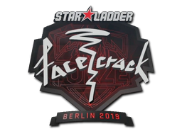 Sticker | facecrack | Berlin 2019 image
