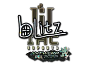 Sticker | bLitz (Glitter) | Antwerp 2022 image