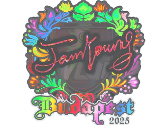 Sticker | JamYoung (Holo) | Budapest 2025 image