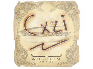 Sticker | Cxzi | Austin 2025