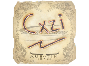 Sticker | Cxzi | Austin 2025 image