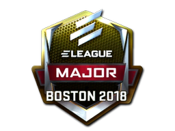 Sticker | ELEAGUE (Foil) | Boston 2018 image
