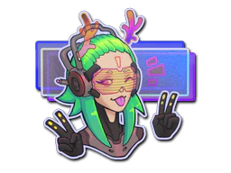 Sticker | V For Victory (Holo) image