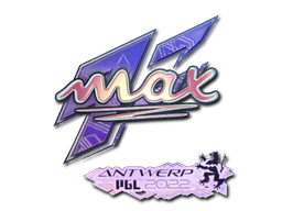 Sticker | max (Holo) | Antwerp 2022 image
