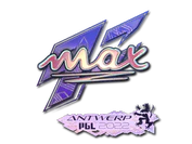 Sticker | max (Holo) | Antwerp 2022 image
