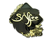Sticker | saffee (Gold) | Rio 2022 image