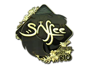 Sticker | saffee (Gold) | Rio 2022 image