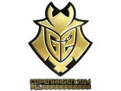 Sticker | G2 Esports (Gold) | Copenhagen 2024 image