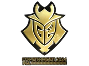 Sticker | G2 Esports (Gold) | Copenhagen 2024 image