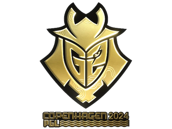 Sticker | G2 Esports (Gold) | Copenhagen 2024 image