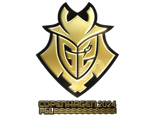 Sticker | G2 Esports (Gold) | Copenhagen 2024