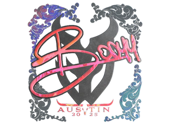 Sticker | bodyy (Holo) | Austin 2025 image