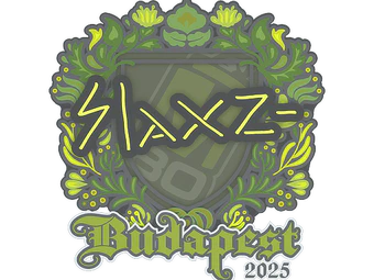Sticker | slaxz- | Budapest 2025 image