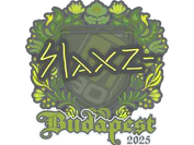 Sticker | slaxz- | Budapest 2025 image