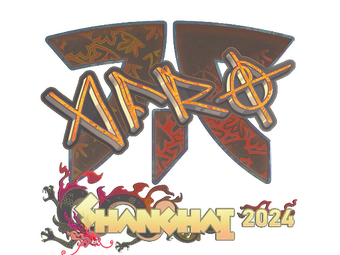 Sticker | afro (Holo) | Shanghai 2024 image