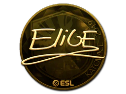 Sticker | EliGE (Gold) | Katowice 2019 image