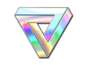 Sticker | Infinite Triangle (Holo) image