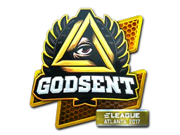 Sticker | GODSENT (Foil) | Atlanta 2017 image