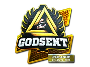 Sticker | GODSENT (Foil) | Atlanta 2017 image