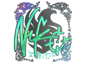 Sticker | NiKo (Holo) | Austin 2025 image