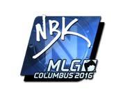 Sticker | NBK- (Foil) | MLG Columbus 2016 image