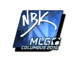 Sticker | NBK- (Foil) | MLG Columbus 2016 image