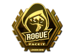 Sticker | Rogue (Gold) | London 2018 image