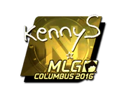 Sticker | kennyS (Gold) | MLG Columbus 2016 image