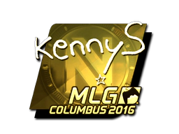 Sticker | kennyS (Gold) | MLG Columbus 2016 image