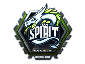 Sticker | Team Spirit (Foil) | London 2018 image