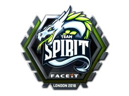Sticker | Team Spirit (Foil) | London 2018