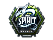 Sticker | Team Spirit (Foil) | London 2018 image