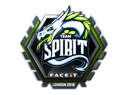 Sticker | Team Spirit (Foil) | London 2018 image