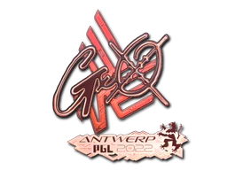 Sticker | gxx- (Holo) | Antwerp 2022 image