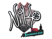 Sticker | NiKo | Stockholm 2021 image