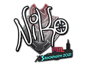 Sticker | NiKo | Stockholm 2021 image