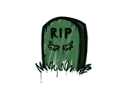 Sealed Graffiti | Tombstone (Jungle Green)