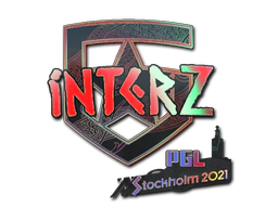 Sticker | interz (Holo) | Stockholm 2021 image