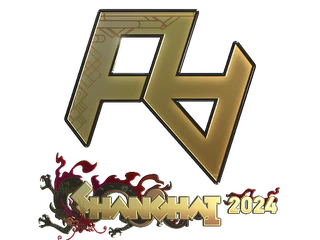 Sticker | Rare Atom (Gold) | Shanghai 2024