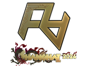 Sticker | Rare Atom (Gold) | Shanghai 2024 image