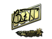 Sticker | b1t (Gold) | Antwerp 2022 image