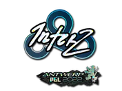 Sticker | interz (Glitter) | Antwerp 2022 image