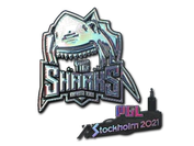Sticker | Sharks Esports (Holo) | Stockholm 2021 image