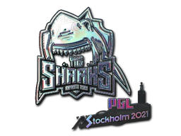 Sticker | Sharks Esports (Holo) | Stockholm 2021 image