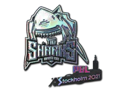 Sticker | Sharks Esports (Holo) | Stockholm 2021 image