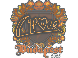 Sticker | Cypher | Budapest 2025
