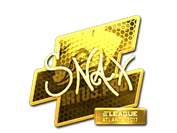 Sticker | Snax (Gold) | Atlanta 2017 image