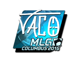 Sticker | TACO (Foil) | MLG Columbus 2016 image