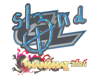 Sticker | sl3nd (Glitter) | Shanghai 2024 image