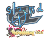 Sticker | sl3nd (Glitter) | Shanghai 2024 image